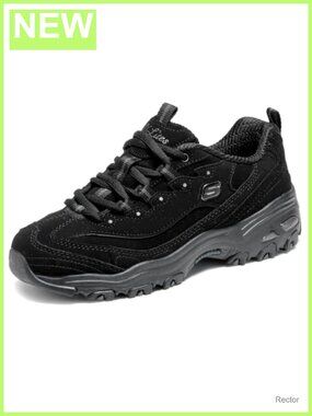 Skechers D'lites Memory Foam Lace-up Sneakers Women's Athletic Shoes